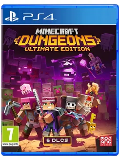 Игра Minecraft Dungeons для Sony Playstation PS4 PS5