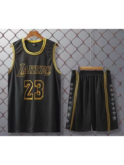 Баскетбольная форма Лейкерс Джеймс 23 черный