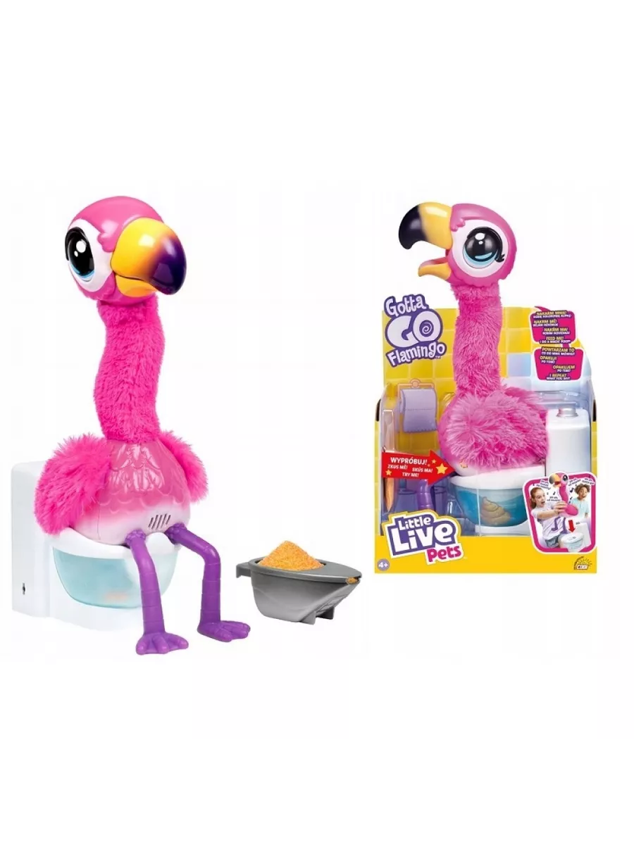 Little live pets flamingo discount