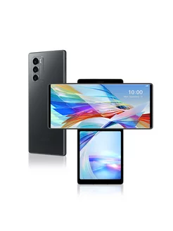 Смартфон LG Wing 8 ГБ + 128 ГБ черный LG 257877335 купить за 23 764 ₽ в интернет-магазине Wildberries