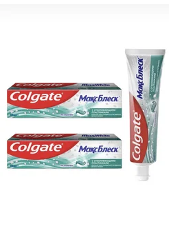 Зубная паста Макс Блеск, 100 мл 2 шт Colgate 257897589 купить за 339 ₽ в интернет-магазине Wildberries