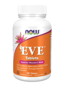 Eve Women's Multiple Vitamin ЕВА Витамины для Женщин 180 таб