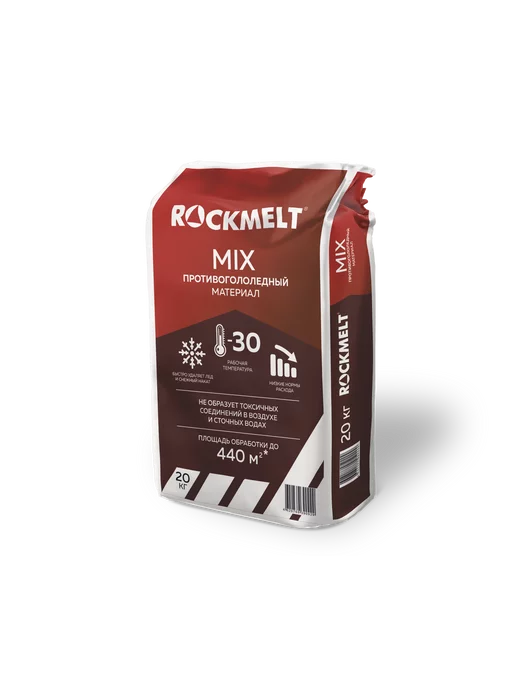 Rockmelt Антигололедный реагент Mix + Super -30 градусов, вариант, фото 3