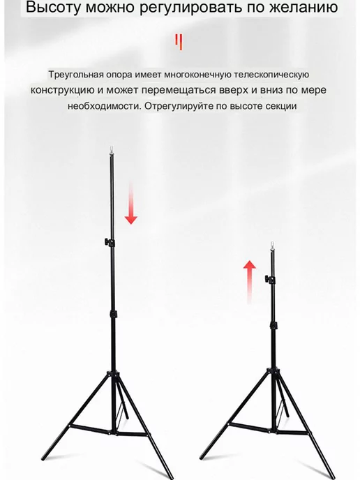VEIDADZ 84" ALR экран для проектора, серый, с регулируемым штативом, серый, фото 5