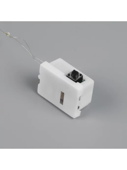 Luazon Lighting Елка настольная новогодний декор c гирляндой на батарейках, зеленый, фото 5