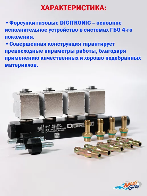 DIGITRONIC Комплект ГБО (4 цилиндра) 3D Power, Nordic XP, Тип 33, вариант, фото 6