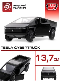 Металлическая инерционная машина tesla cybertruck 13,7см