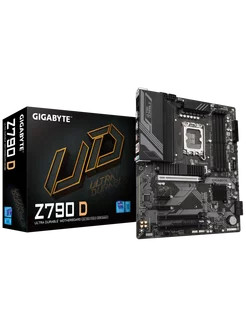 Материнская плата Z790 D Gigabyte 258001722 купить за 18 628 ₽ в интернет-магазине Wildberries