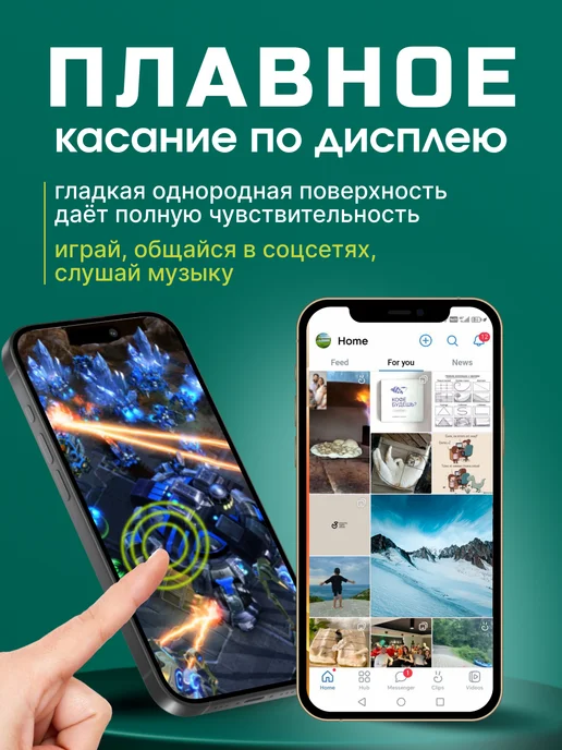SMART iSLAND STORE Гидрогелевая защитная плёнка для Realmi 12 pro 12pro+, белый, фото 2