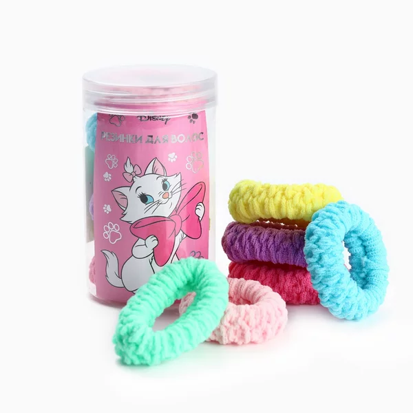 Резинки для волос детские маленькие набор 6 шт