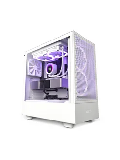 Компьютерный корпус NZXT H5 Flow CC-H51FB-01 Black без Б/П NZXT 258113230 купить за 10 571 ₽ в интернет-магазине Wildberries