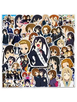 100 шт Водонепроницаемые аниме-наклейки K-ON для телефона