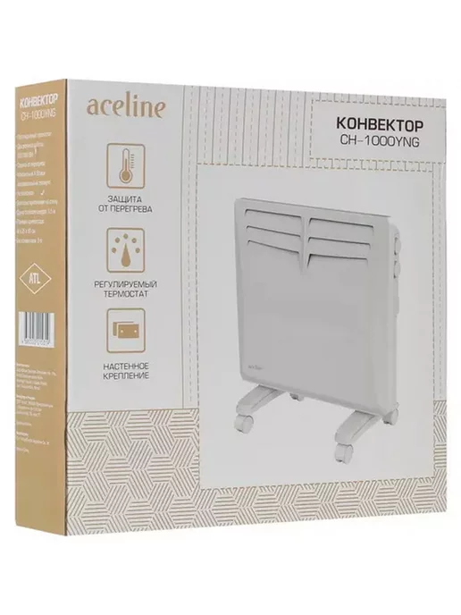 Aceline Конвектор CH-1000YNG, белый, фото 8