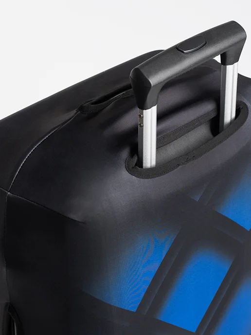 Luggage Чехол на чемодан M, синий, фото 4