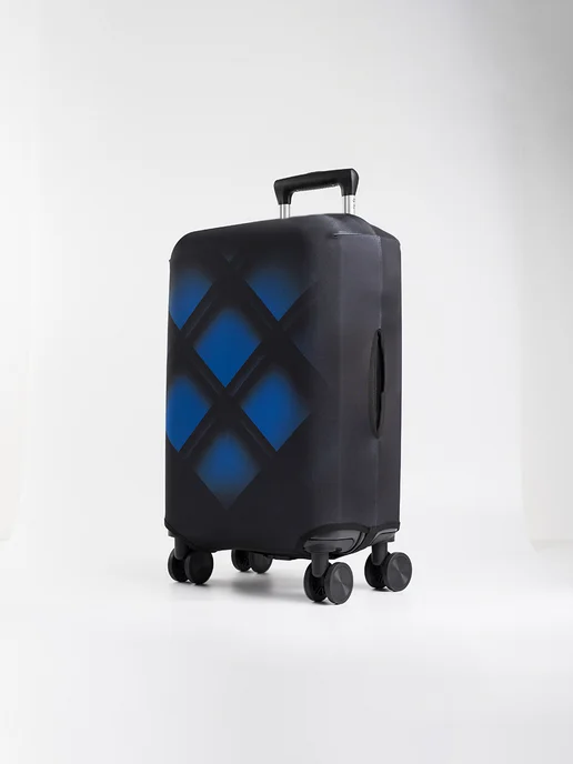 Luggage Чехол на чемодан M, синий, фото 5