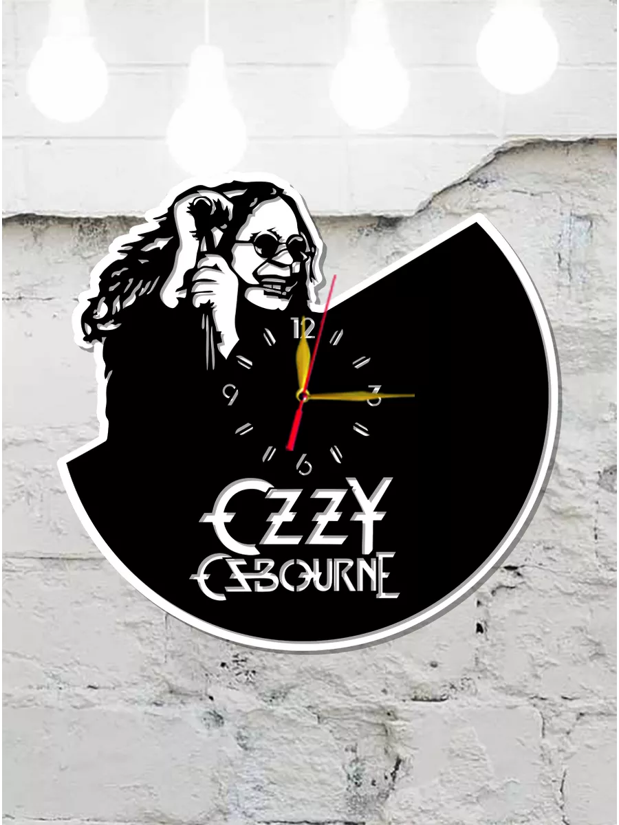 Настенные часы Ozzy Osbourne, Оззи Осборн — фото 4