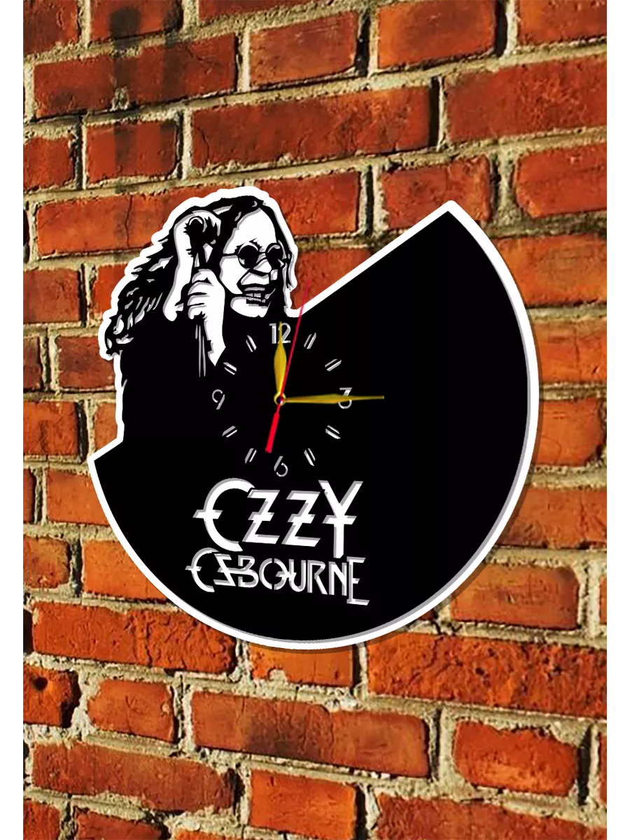 Настенные часы Ozzy Osbourne, Оззи Осборн — фото 5