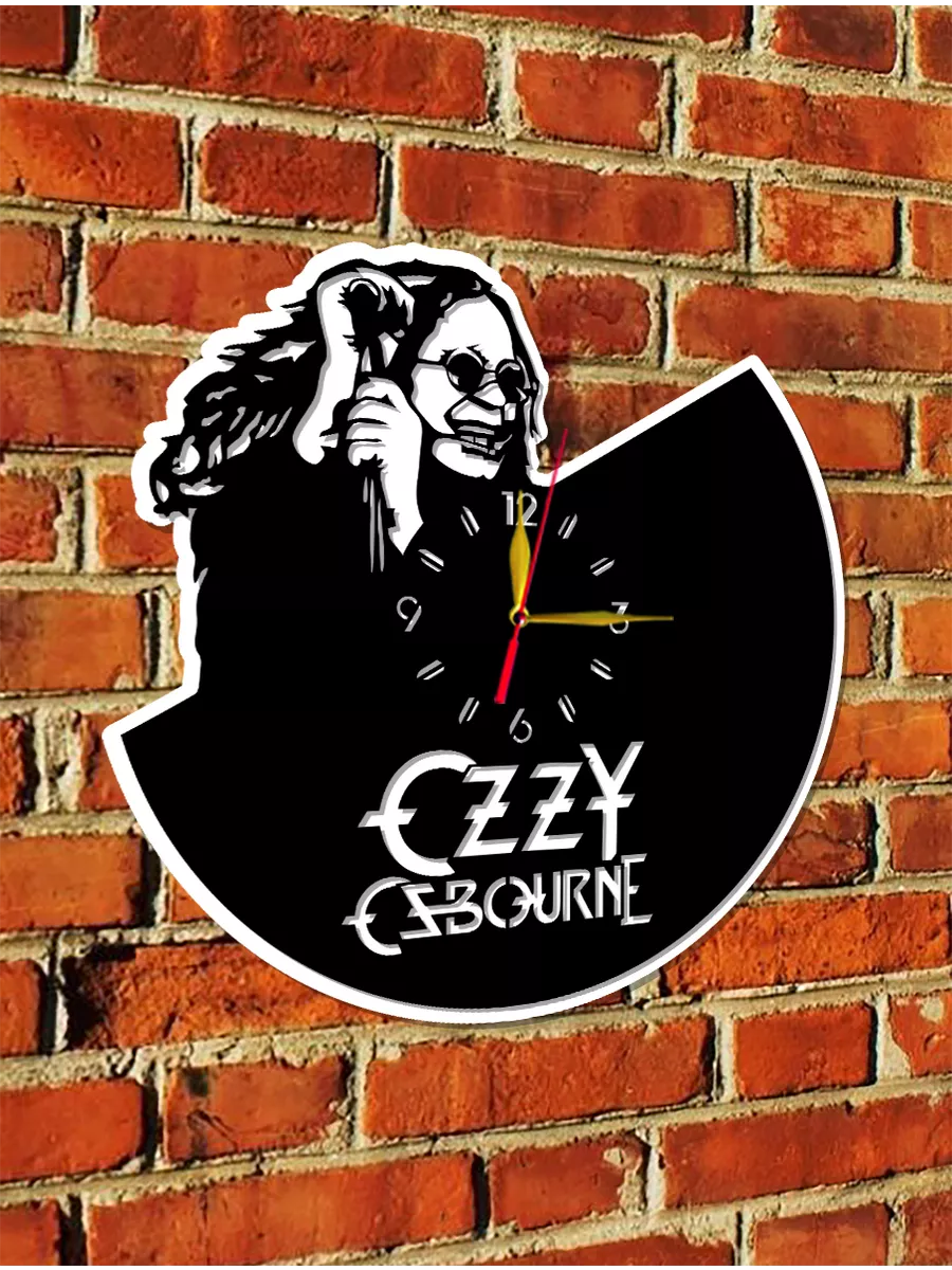 Настенные часы Ozzy Osbourne, Оззи Осборн — фото 6