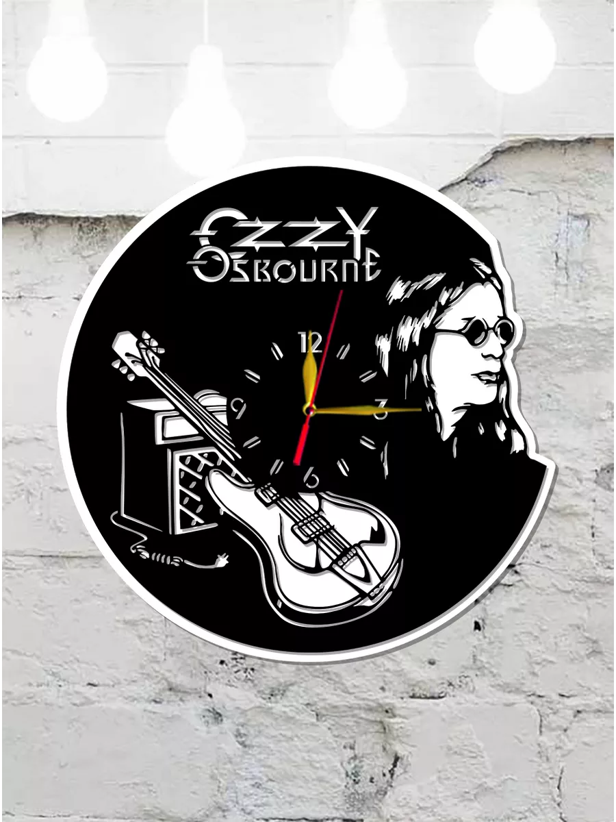 Настенные часы Ozzy Osbourne, Оззи Осборн — фото 4