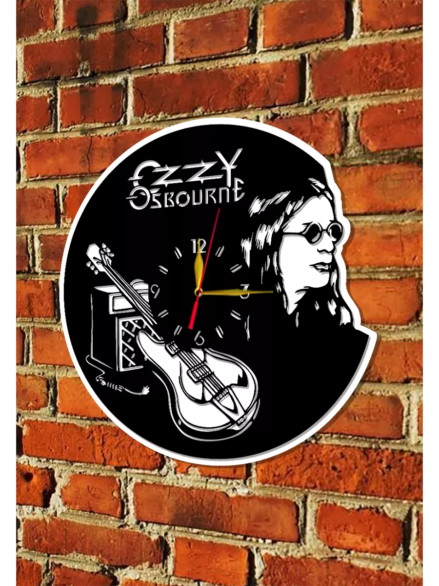 Настенные часы Ozzy Osbourne, Оззи Осборн — фото 5