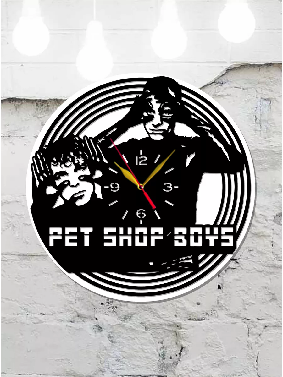 Настенные часы Pet Shop Boys, Нил Теннант — фото 4