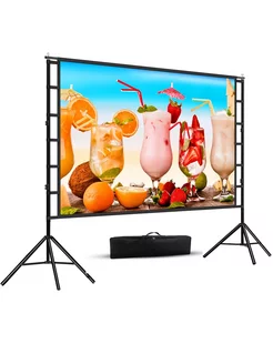 84" Белый Двойной штатив экран для проектора VEIDADZ 258274438 купить за 5 004 ₽ в интернет-магазине Wildberries