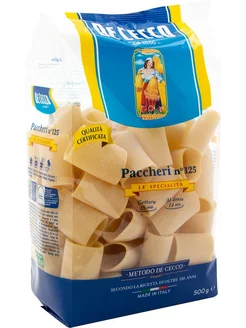 Макароны De Cecco Paccheri №125 500г