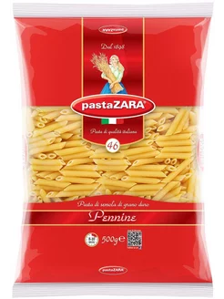 Макароны Pasta ZARA №46 Pennine 500г