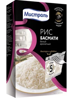 Рис Мистраль Басмати ароматный 5пак*80г