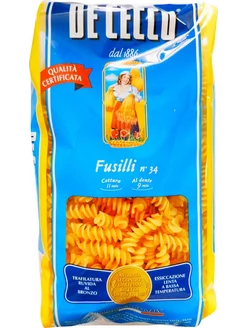 Макароны De Cecco Fusilli n 34 500г