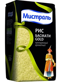 Рис Мистраль Басмати Gold 500г