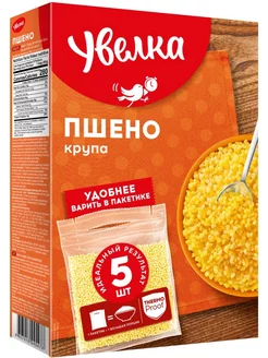 Крупа Увелка Пшено 5пак*80г