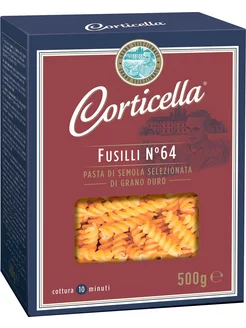 Макароны Corticella Fusilli Спирали №64 500г