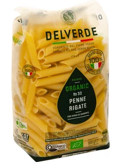 Макароны Delverde Penne Rigate Biologica №32 500г