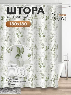 Штора для ванной SeaRoom 258293581 купить за 754 ₽ в интернет-магазине Wildberries