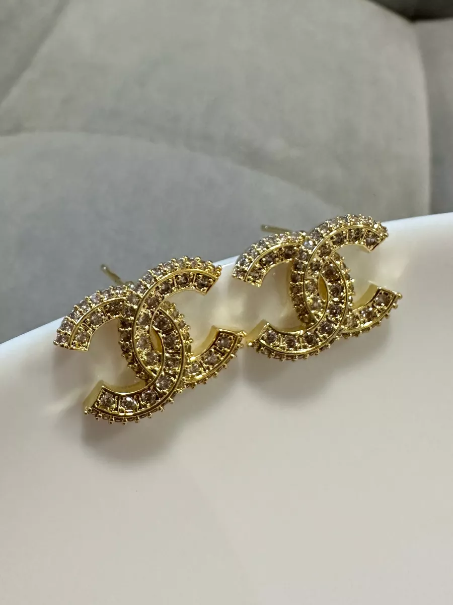 Серьги Шанель Chanel