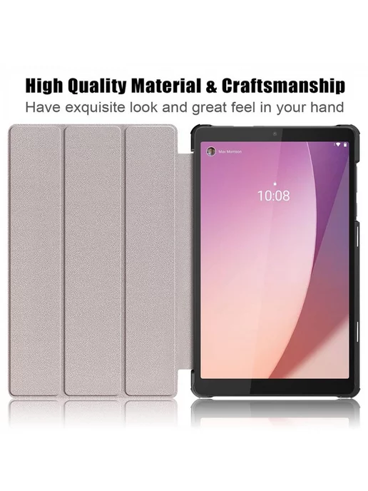 Fanoya Чехол для планшета Lenovo Tab M8 4th Gen 8'' TB-300FU, черный, фото 3