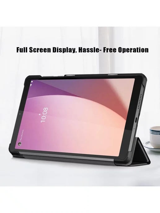 Fanoya Чехол для планшета Lenovo Tab M8 4th Gen 8'' TB-300FU, черный, фото 4