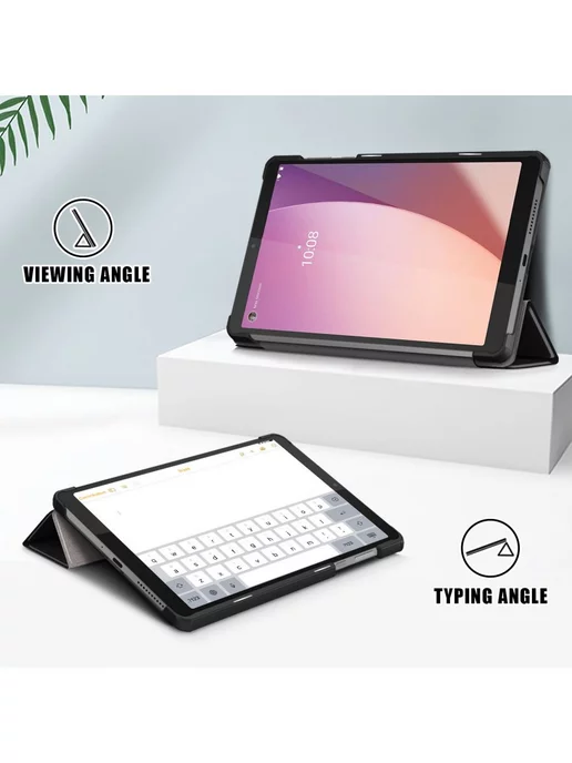 Fanoya Чехол для планшета Lenovo Tab M8 4th Gen 8'' TB-300FU, черный, фото 5