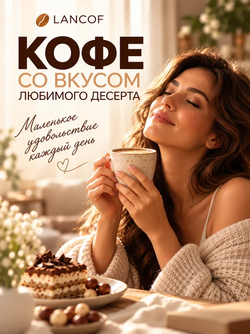 lancof Кофе молотый 250 г Арахис в карамели, 250 г, фото 2