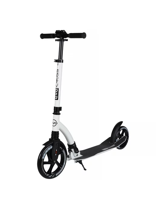 EVO FITNESS Городской самокат CROSS, белый, белый
