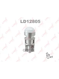 Лампа светодиодная 12V W5W W W2,1x9,5d 6500K LD1280