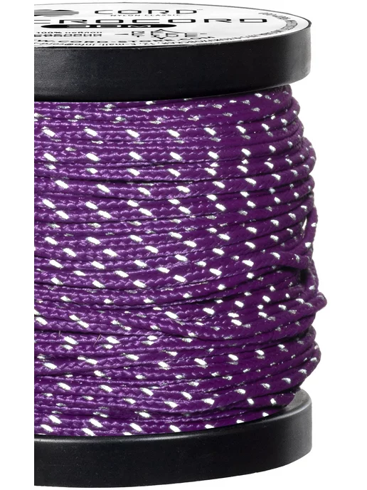 Cord Микрокорд катушка 30м светоотр. (purple), 30 м, фото 2