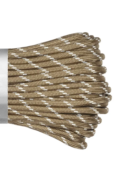 Cord Паракорд 550 nylon 10м RUS св-возв. (tan), 10 м, фото 2