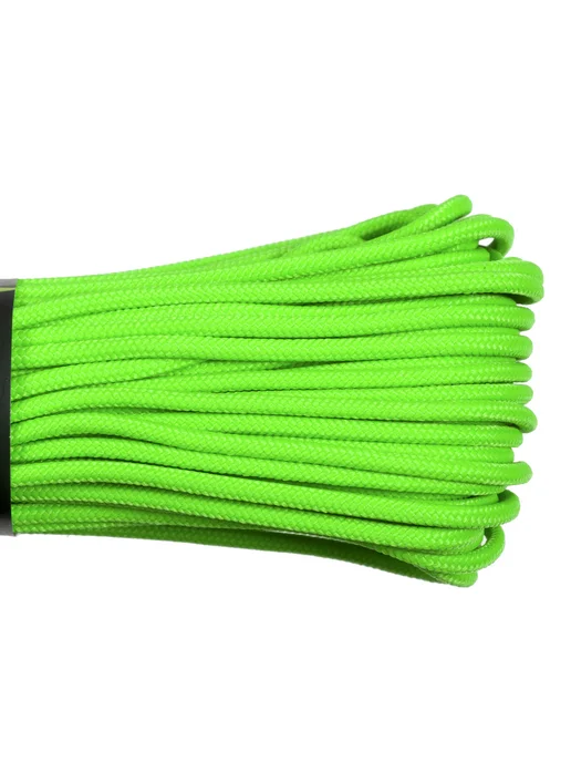Cord Паракорд 275 (мини) nylon 10м RUS (lime), 10 м, фото 2