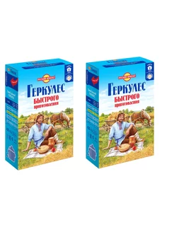 Хлопья Русский продукт Геркулес овсяные 2шт х 420г