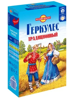 Геркулес Русский продукт Традиционный овсяные 500г