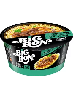 Лапша Big Bon говядина с соусом Гуляш 85г