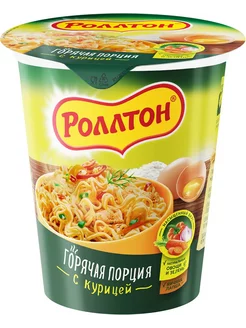 Лапша Роллтон с курицей 70г