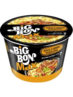 Лапша Big Bon Max с соусом говядина гриль 95г